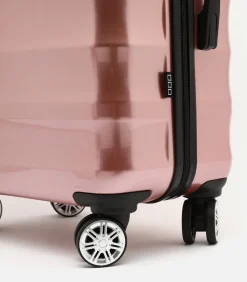 Best Middelgrote koffer Man London Roze Trolleys