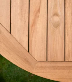 Online Mila - Tuintafel van massief teakhout voor 6 personen. Tuinmeubelen