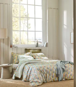 Hot MIX AND MATCH Celadon - Laken Satijn katoen Lakens