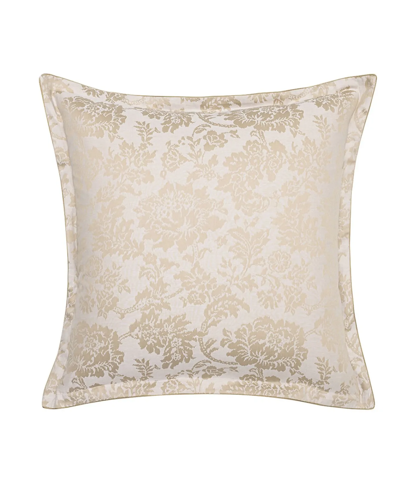 Discount Mémoire - Effen kussensloop in katoenen jacquard Kussenslopen