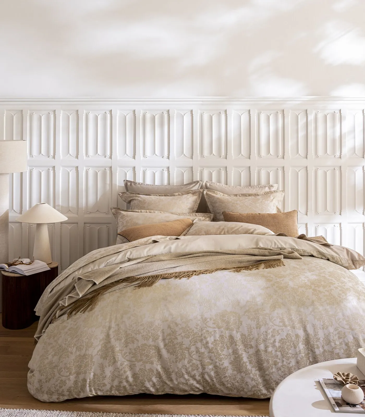 Hot Mémoire - Laken in katoenen jacquard Lakens