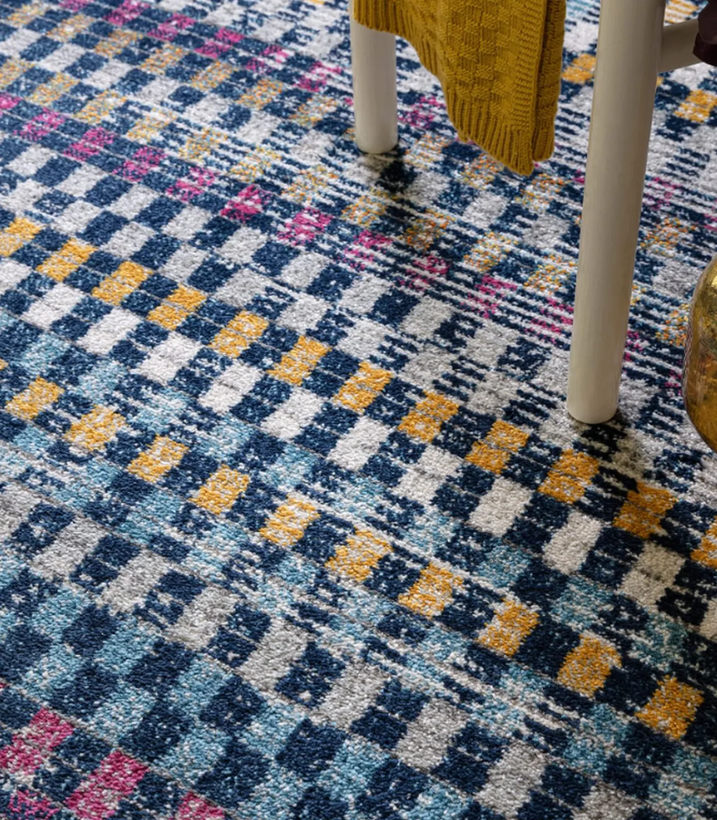 Online Modern platgeweven tapijt CHESS Tapijten