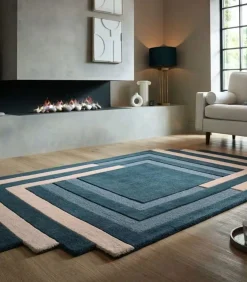 Best Modern wollen tapijt MAZY voor woonkamer en slaapkamer Tapijten