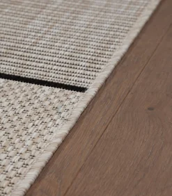 Outlet Moderne vlak geweven woonkamer- en slaapkamerkleed IRIA Tapijten