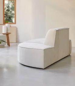 Hot Modulaire Dario 2-zitsbank in beige stof Zetels