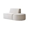Sale Modulaire loungefauteuil Dario in beige stof Zetels