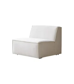 Best Modulaire loungestoel Dario in beige stof Zetels