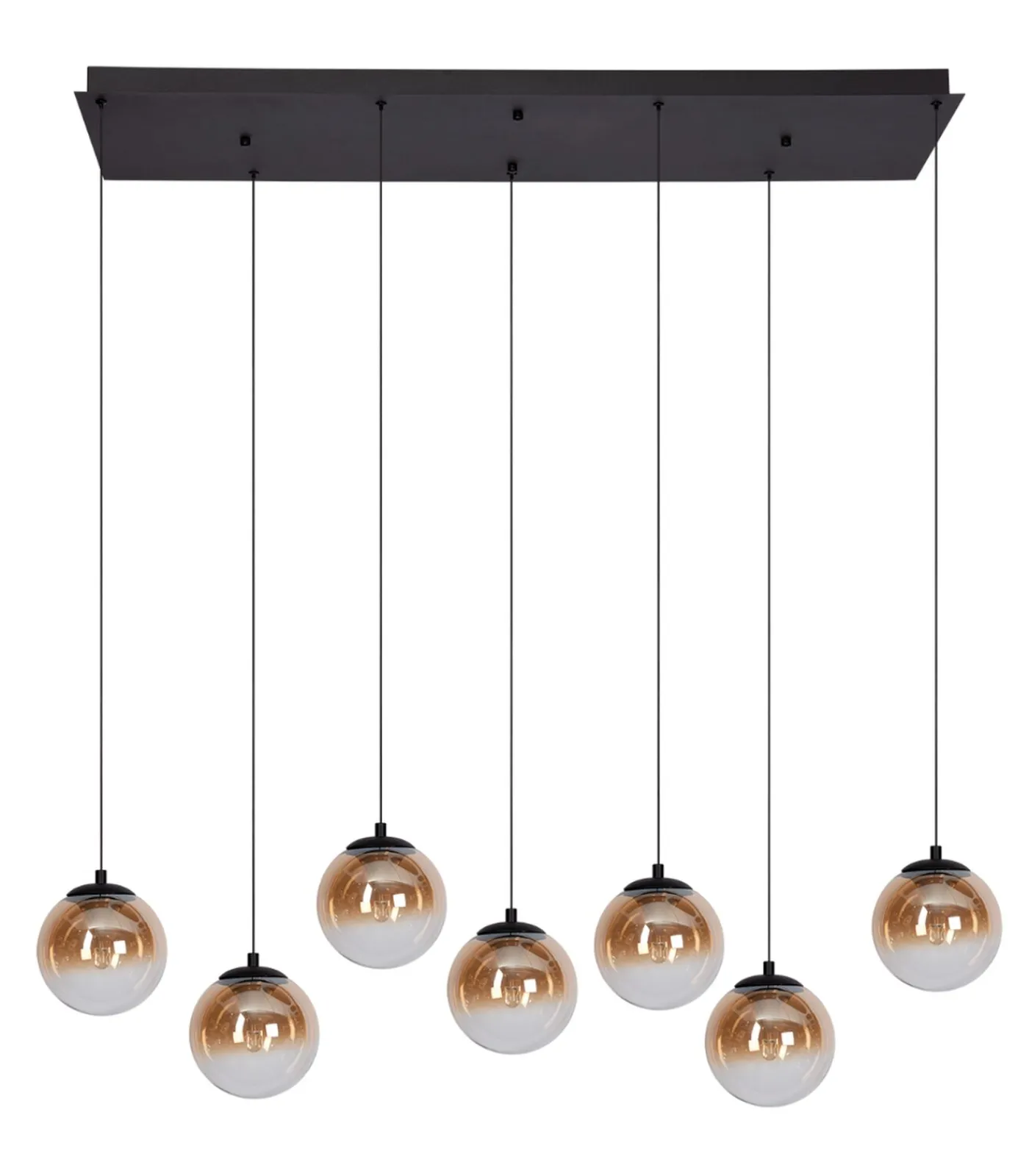 Clearance Monza 7 - Hanglamp - Zwart Hanglampen