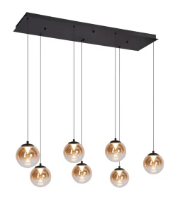 Clearance Monza 7 - Hanglamp - Zwart Hanglampen