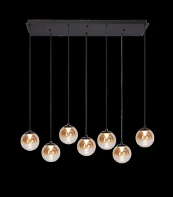 Clearance Monza 7 - Hanglamp - Zwart Hanglampen