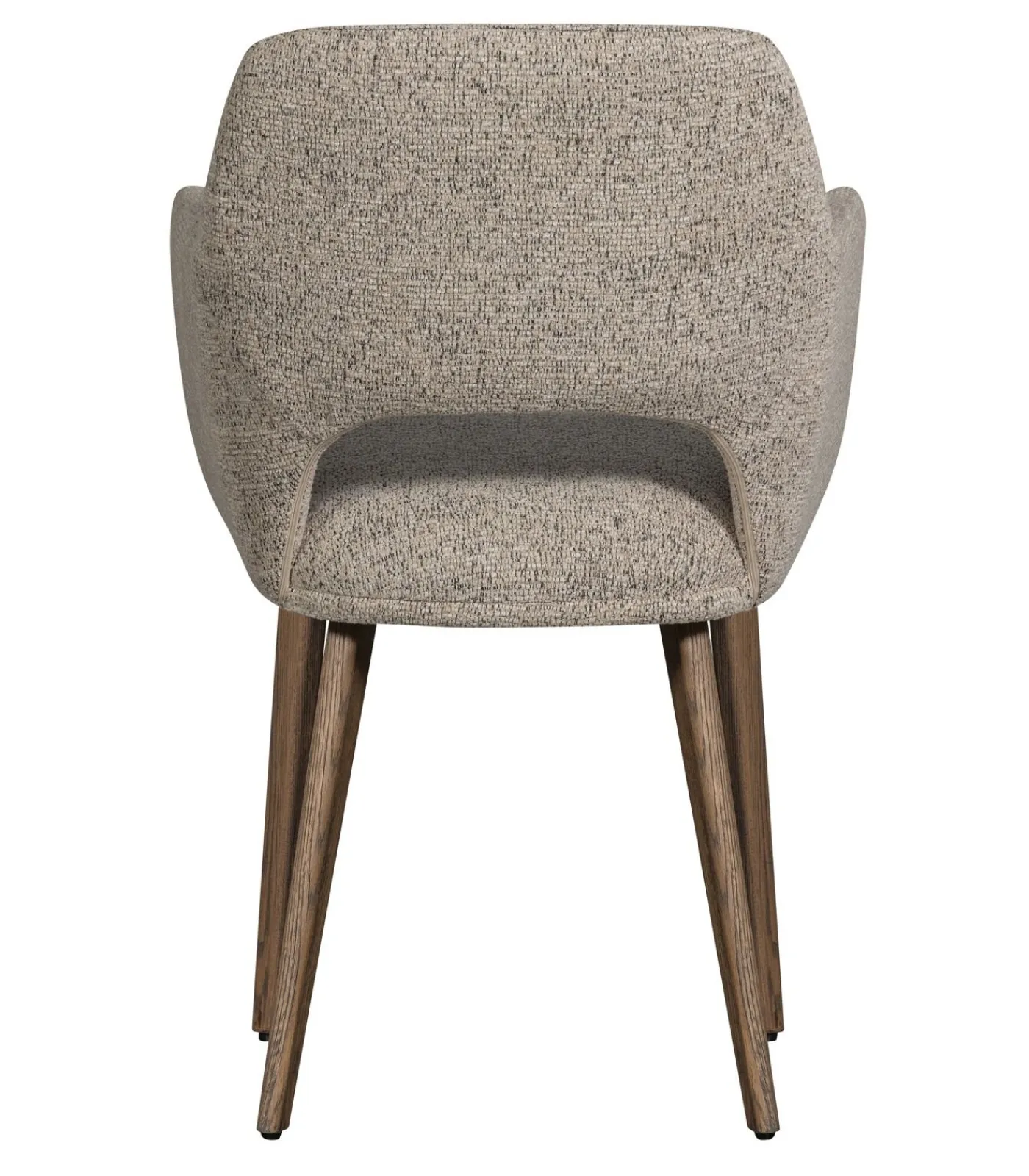 Clearance Murat Eetkamerstoelen Houten Bruine Poot - Naturel - Set van 6 Stoelen