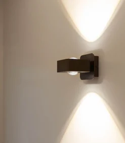 Hot Myrom - Wandlamp - Brons Muurverlichting