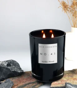 Online N°41 Vanille & Hout Geurkaars 200g Kaarsen & Kaarshouders