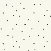 Best - Vliesbehang - Ditsy Heart Black & White - 1000x52 Wanddecoratie