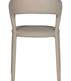 Best Noble Eetkamerstoelen - Leerlook - Beige - Set van 2 Stoelen