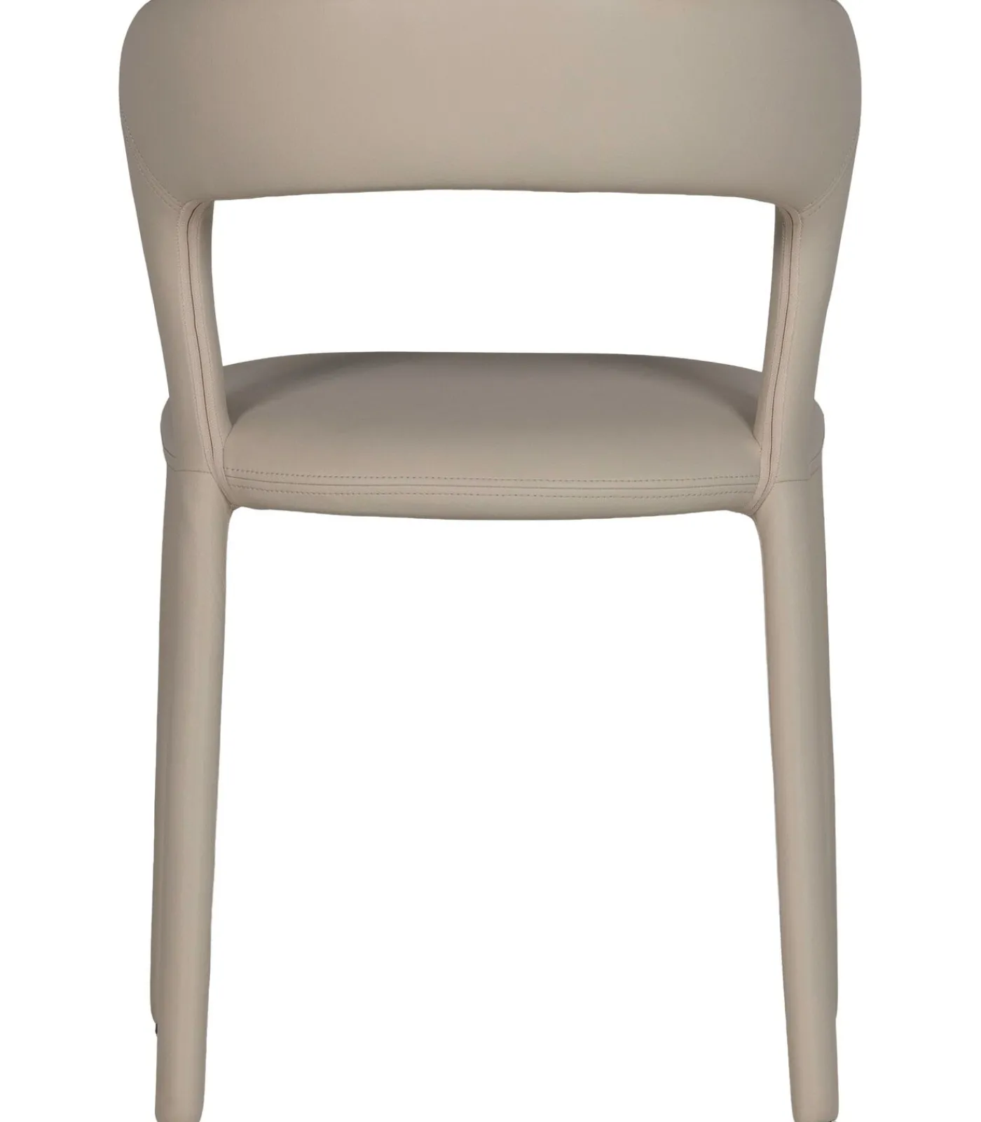 Best Noble Eetkamerstoelen - Leerlook - Beige - Set van 2 Stoelen