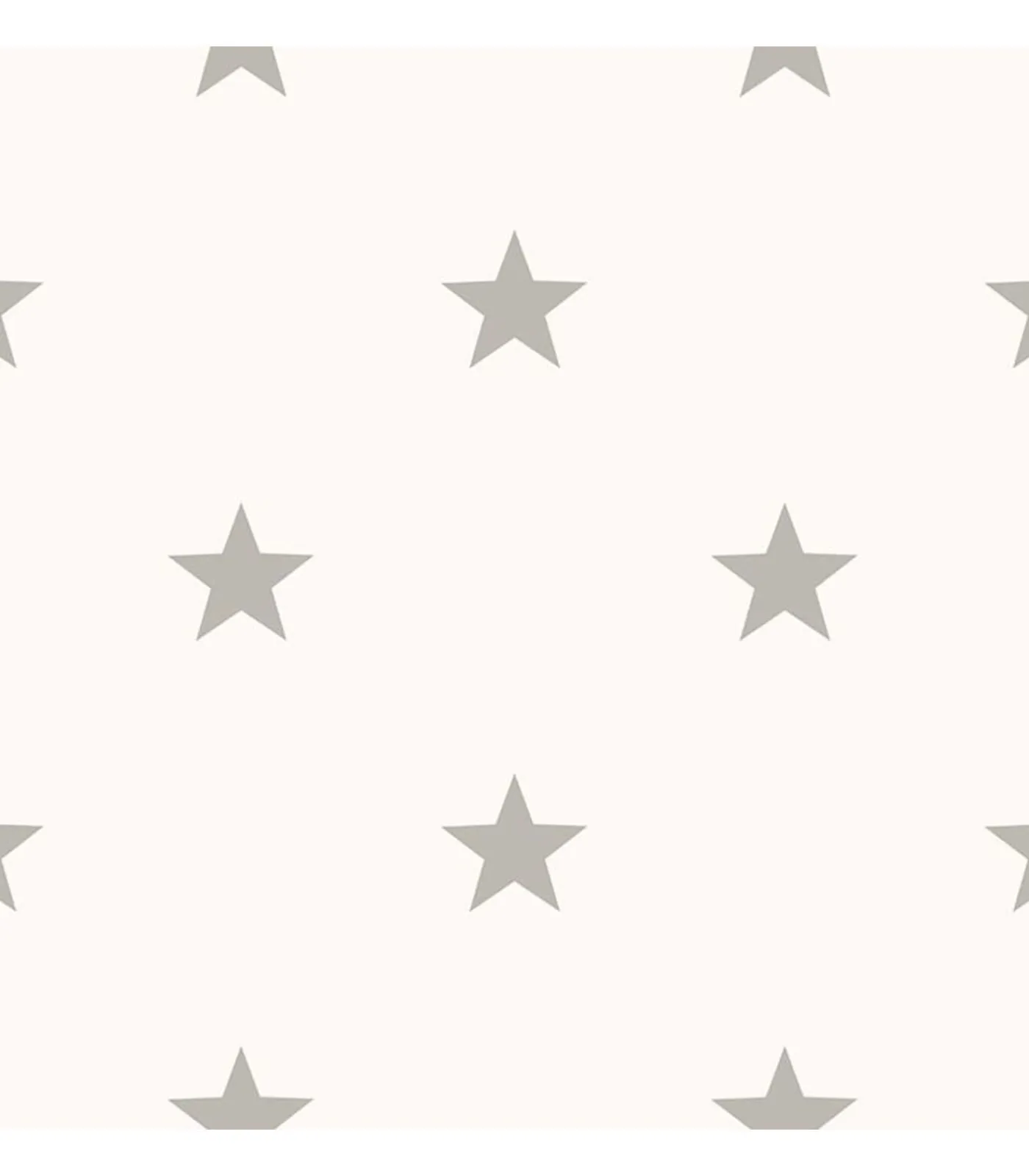 Best Behang Friends & Coffee Little Stars lichtgrijs en wit Decoratie