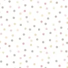 Clearance Behang Mondo baby Confetti Dots roze/wit/bruin Decoratie