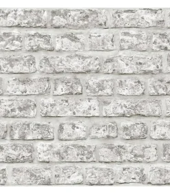 Clearance Behang Topchic Brick Wall donkergrijs Decoratie