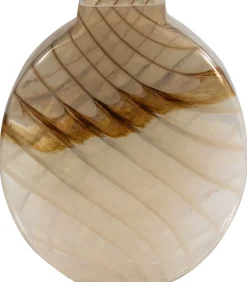 Discount Norbert Vaas - Handgevormd - Glas - Bruin - 26x25x8 Vazen