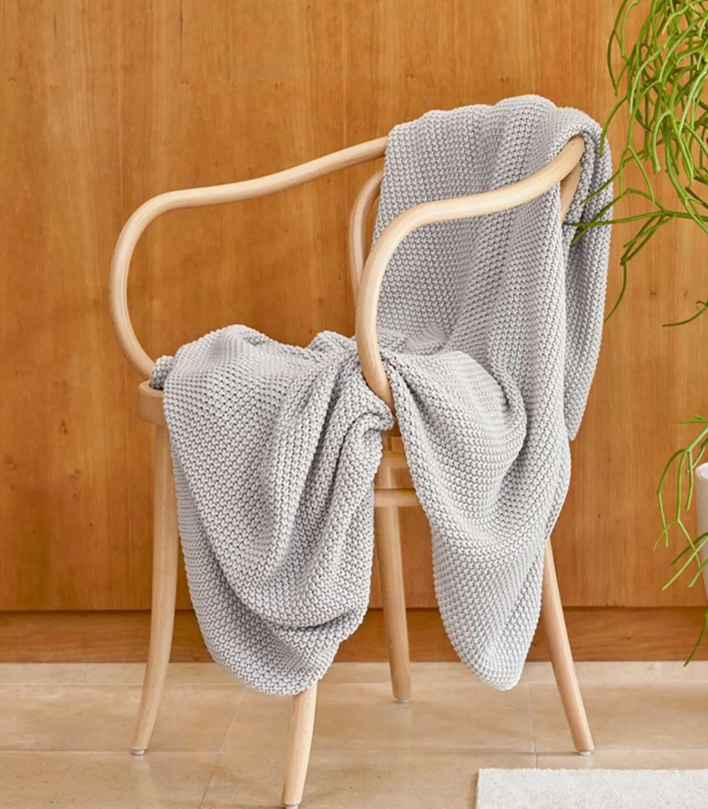 Outlet NORDIC KNIT - Plaid Bedspreien