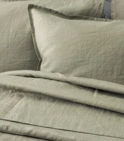 Nouvelle Vague - Effen laken in gewassen linnen Made in France Lakens