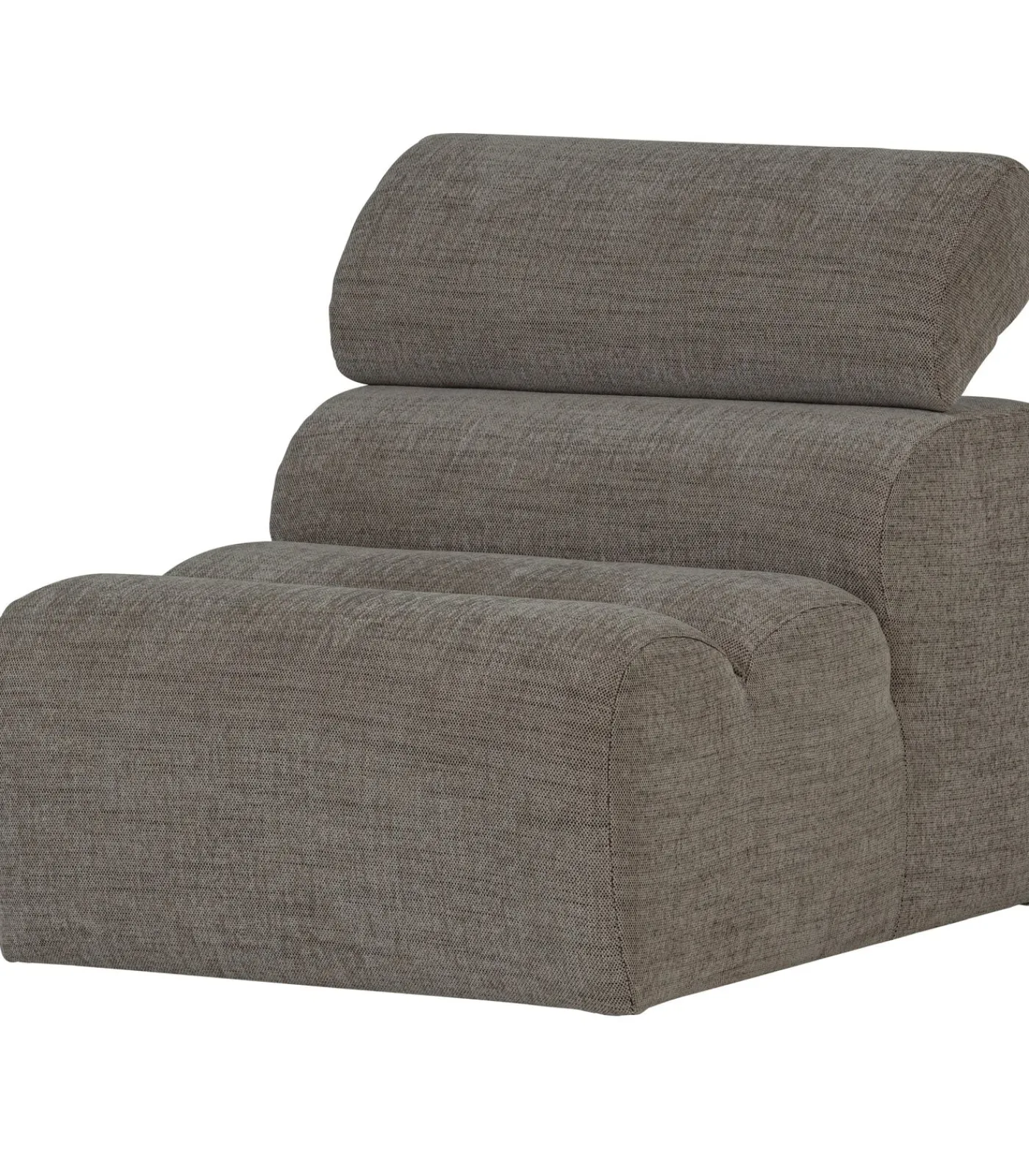 Sale Novi 1-Zits Element Bank - Polyester - Grijs Melange - 86x82x113 Zetels