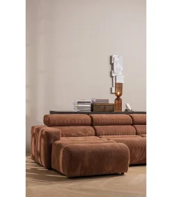 Sale Novi 1-Zits Element Bank - Ribstof - Terra - 86x82x113 Zetels