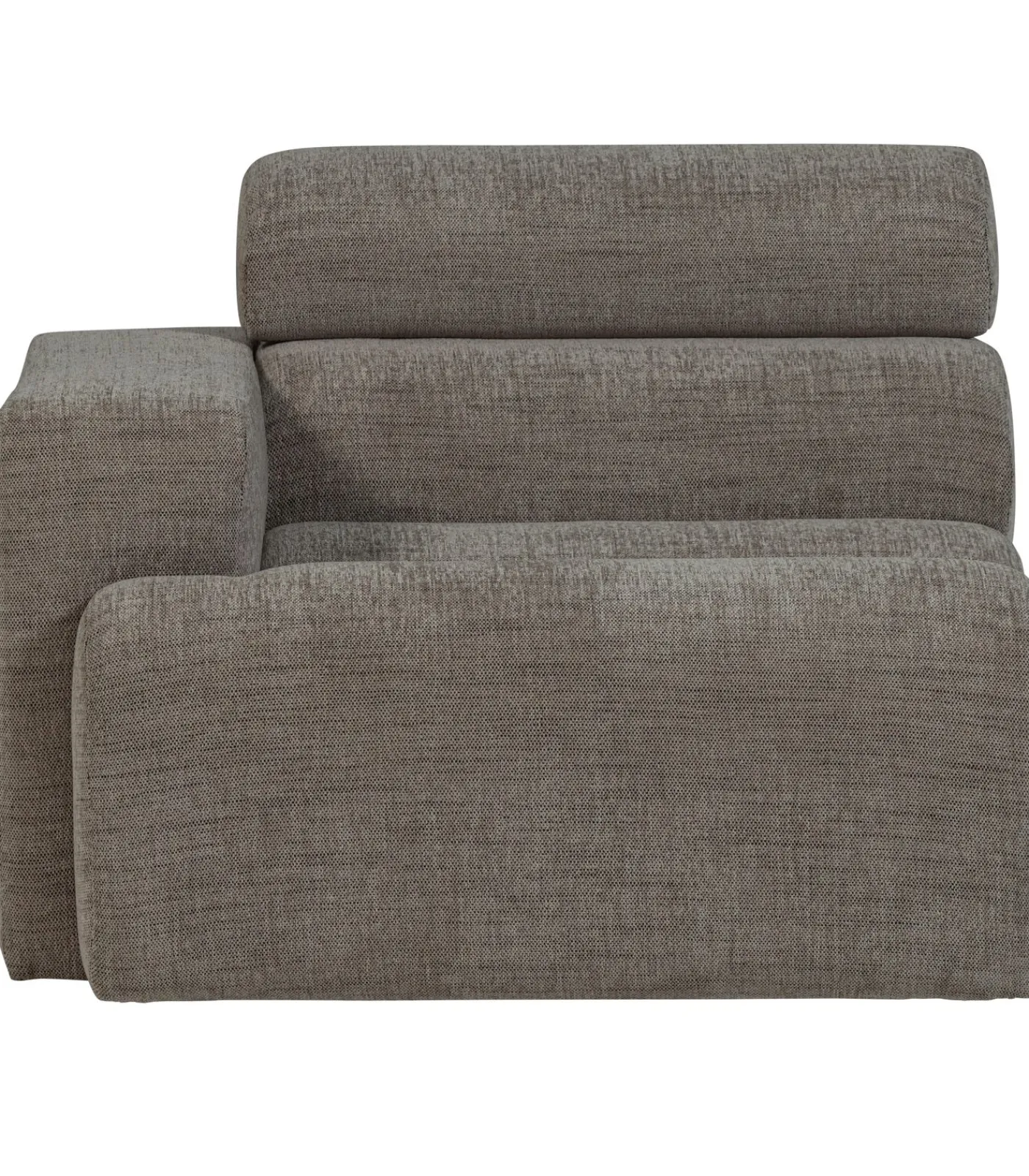 Best Novi 1-Zits Element Bank Arm Links - Polyester - Grijs Melange Zetels