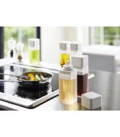 Best Olie- of Azijnfles - Tower - Wit Keukenaccessoires