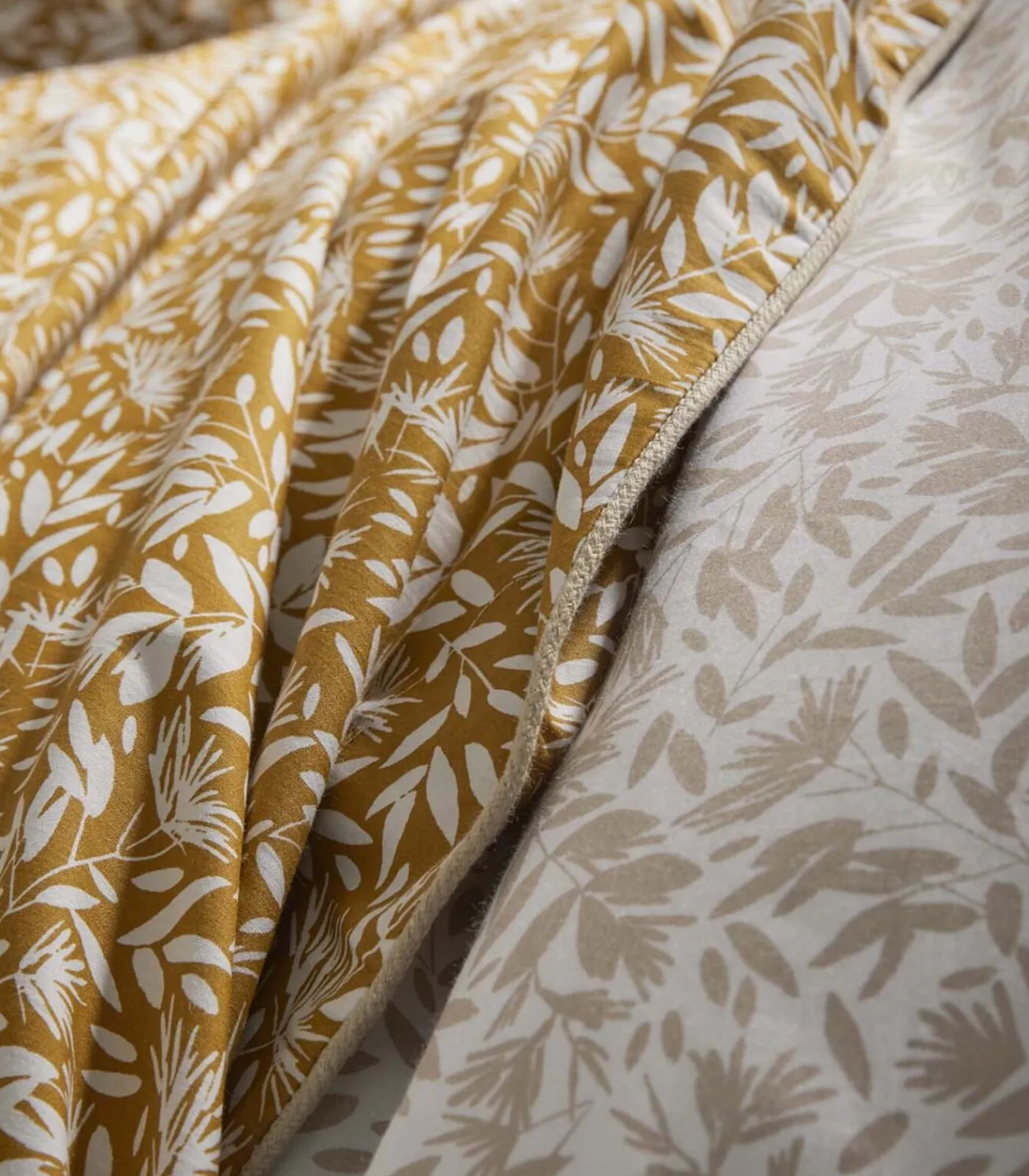 Sale Ombrage - Dekbedovertrek in katoen perkal met print Dekbedovertrekken