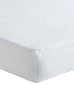 New Ontario - Effen hoeslaken in halflinnen Made in France Hoeslakens