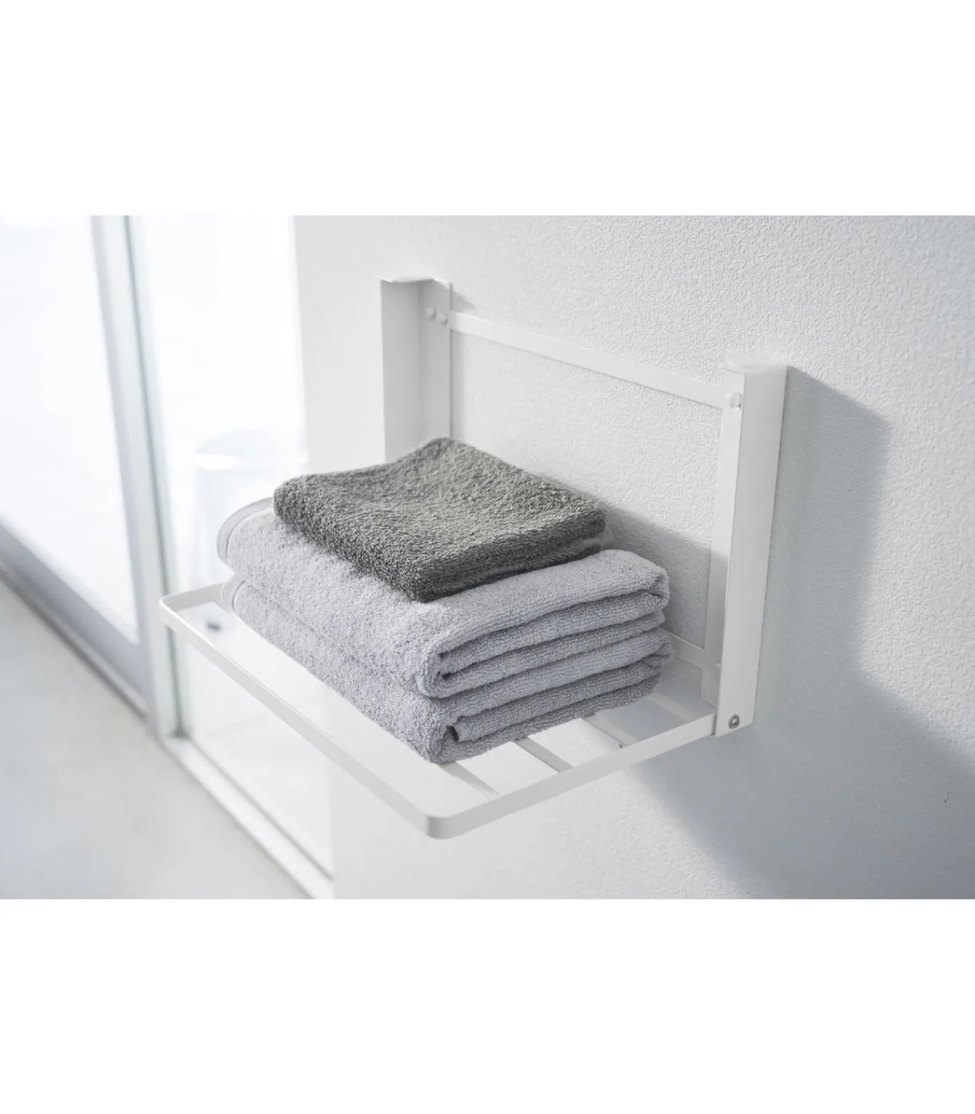 Clearance Opvouwbare Wandplank - Tower - Wit Organiseren