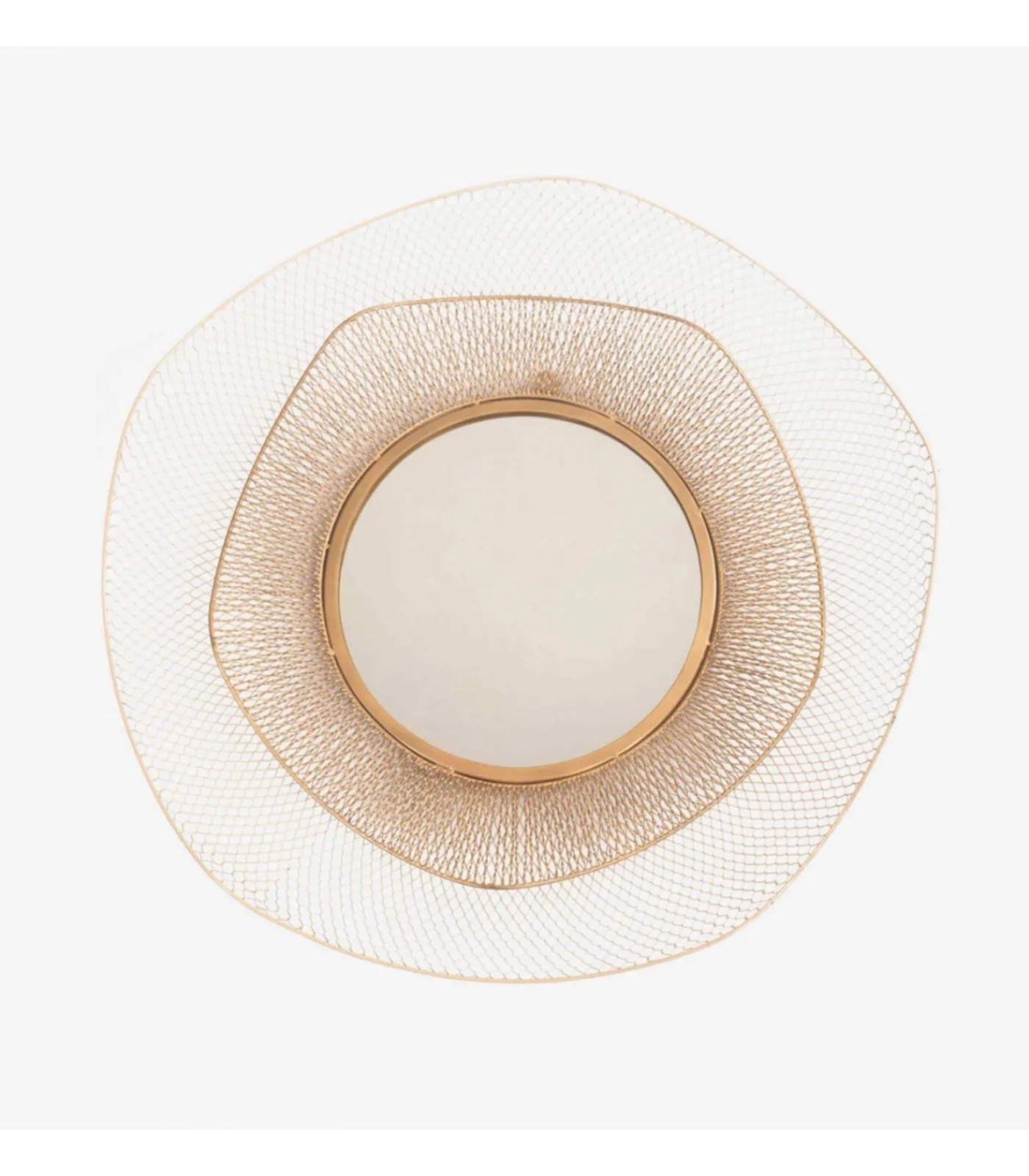 Outlet organische vorm spiegel van 79 cm Spiegels