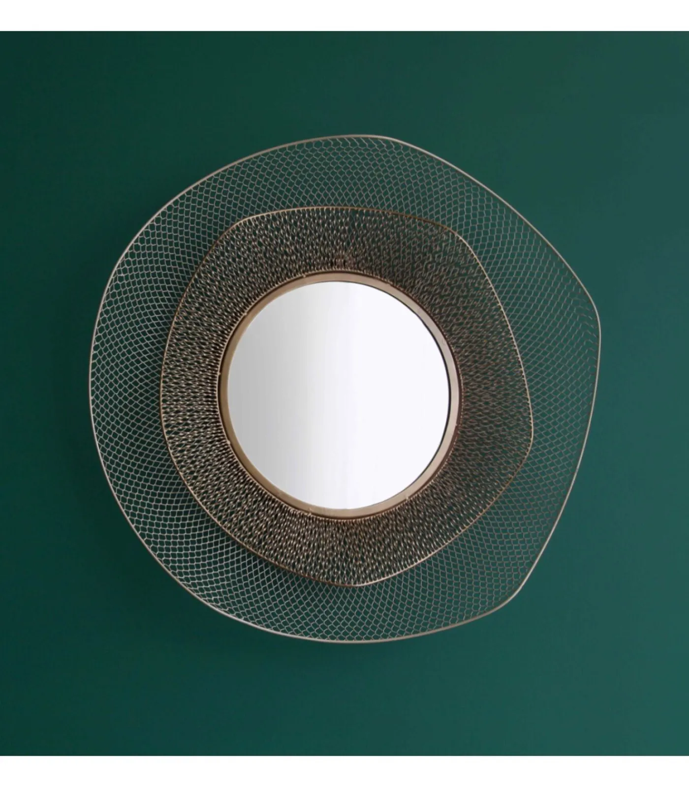 Outlet organische vorm spiegel van 79 cm Spiegels