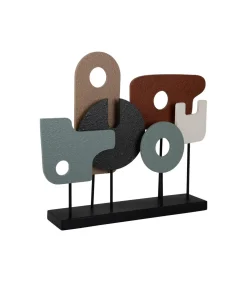 Sale Ornament Abstract Art - - 36x10x44.5cm Decoratie