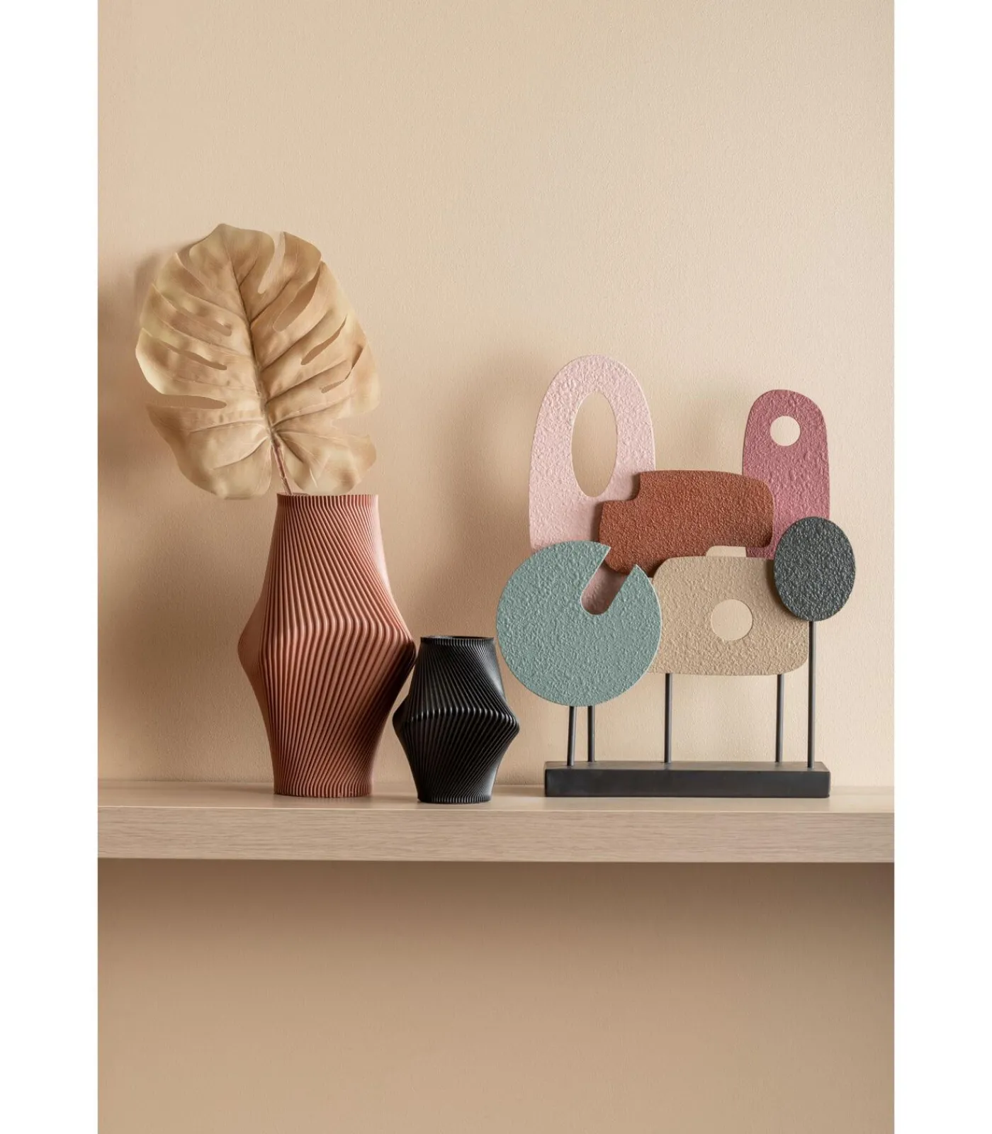 Best Ornament Abstract Art - - 36x9.5x44cm Decoratie