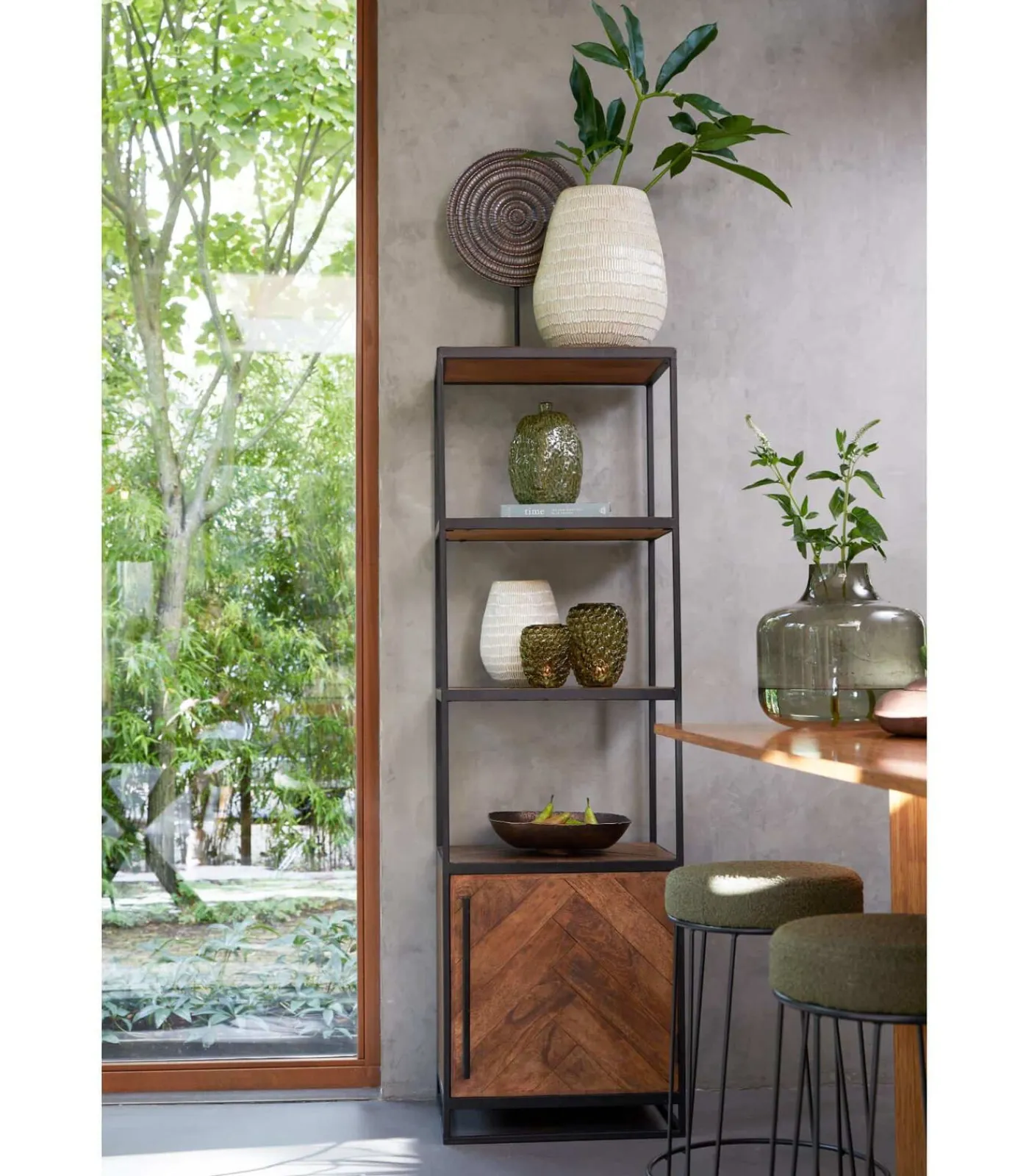 New Ornament Pilar - Brons - 35x10x50cm Decoratie