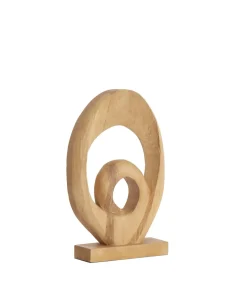 Outlet Ornament Randa - Bruin - 30x9x46cm Decoratie