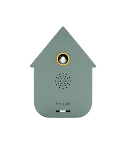 Sale Ornament Sound Box Modern Cuckoo - Groen - 12x7.5x11.5cm Decoratie
