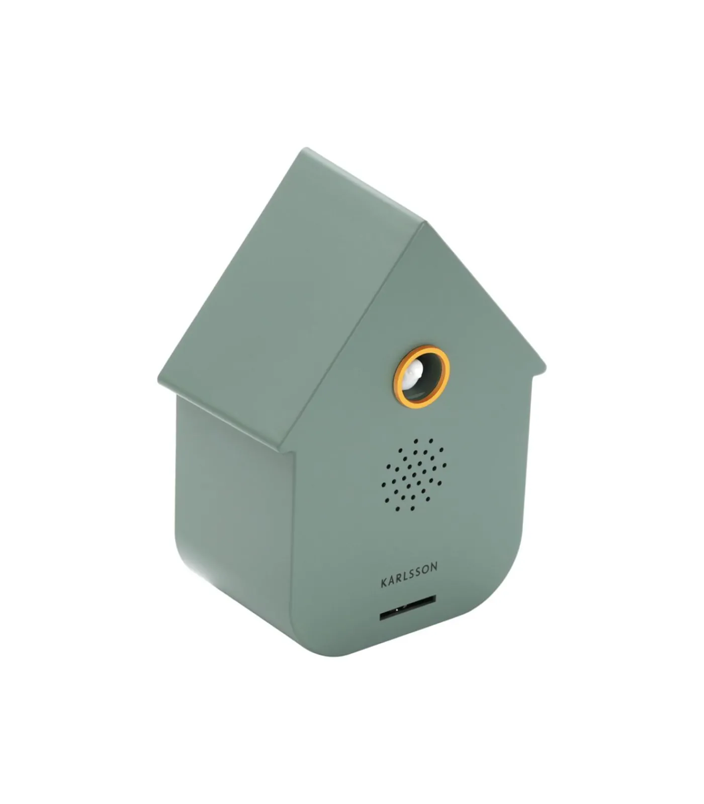 Sale Ornament Sound Box Modern Cuckoo - Groen - 12x7.5x11.5cm Decoratie