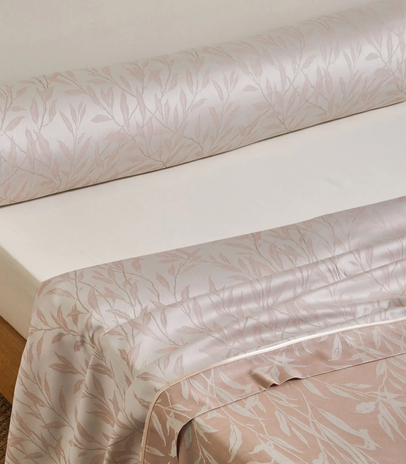 New OSIER Poudre - Laken Jacquard katoen Lakens