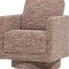 Best Oska Draaifauteuil - Melange Stof - Bruin - 64x78x79 Zetels
