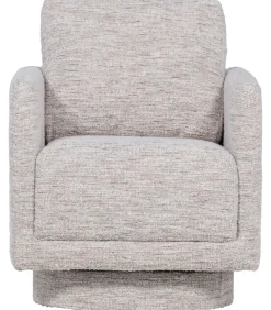 Hot Oska Draaifauteuil - Melange Stof - Naturel - 64x78x79 Zetels