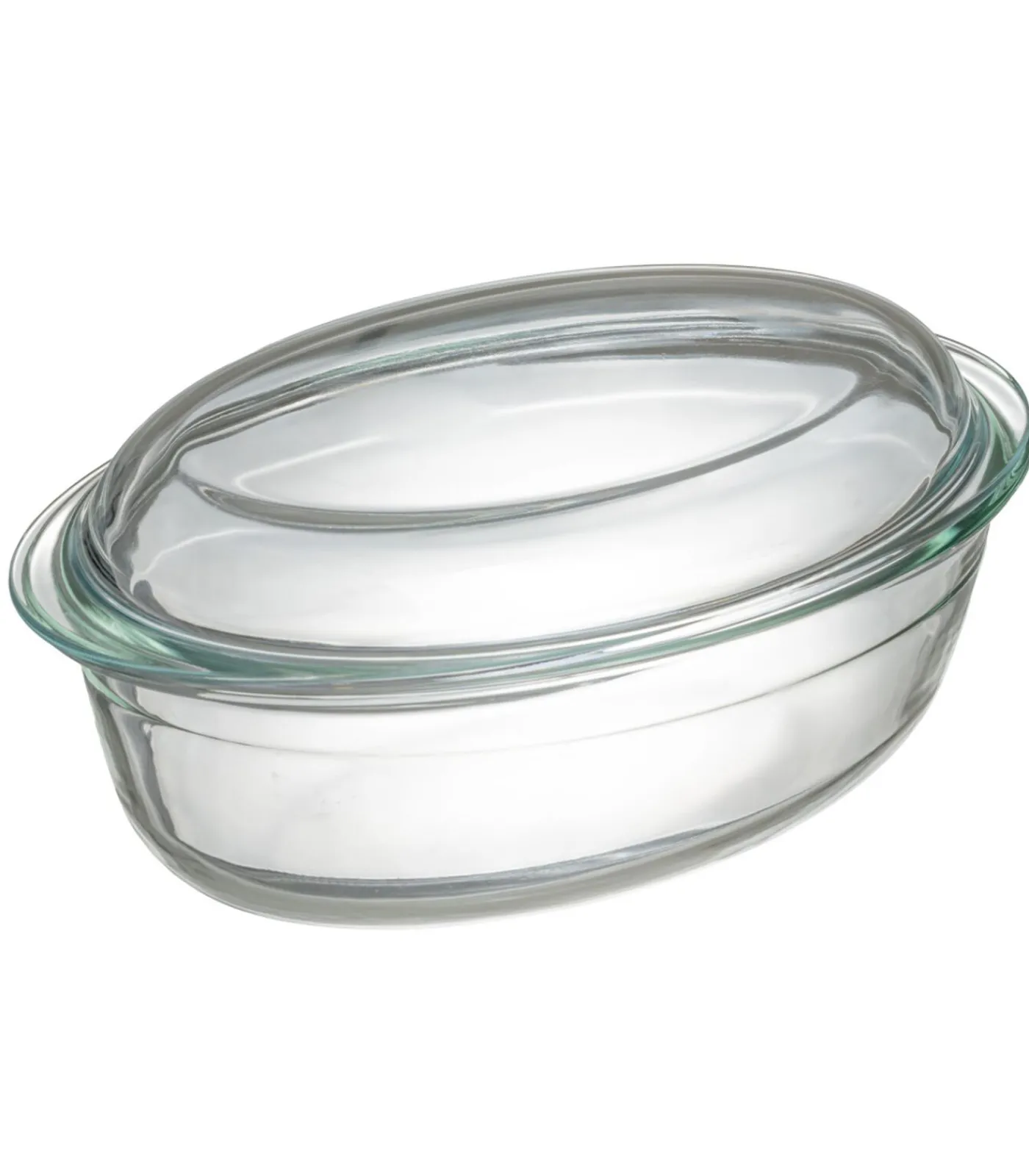 Sale Ovenschaal met deksel - Hittebestendig glas - Ovaal - 28 x 19 cm / 4 liter Bakken