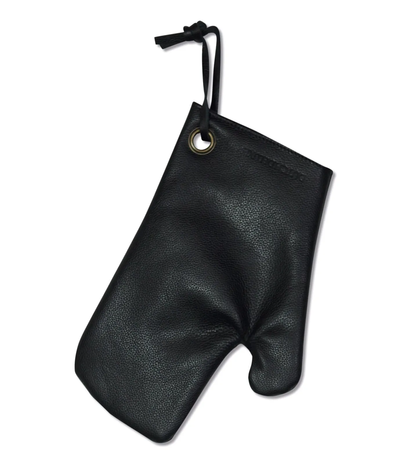 Hot Ovenwant - (Volnerf) Leder - Zwart - Geschikt voor Barbecue - Incl. Geschenkdoos Keuken- & Tafellinnen