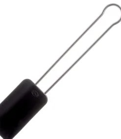 Pannenlikker - RVS / Siliconen - Zwart - 26 cm - Breed Bakken