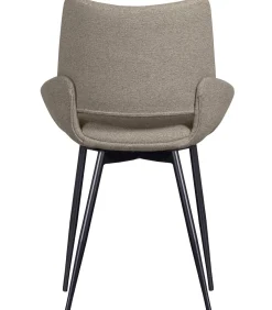 Best Parade Eetkamerstoelen - Melange Stof - Zand - Set van 6 Stoelen