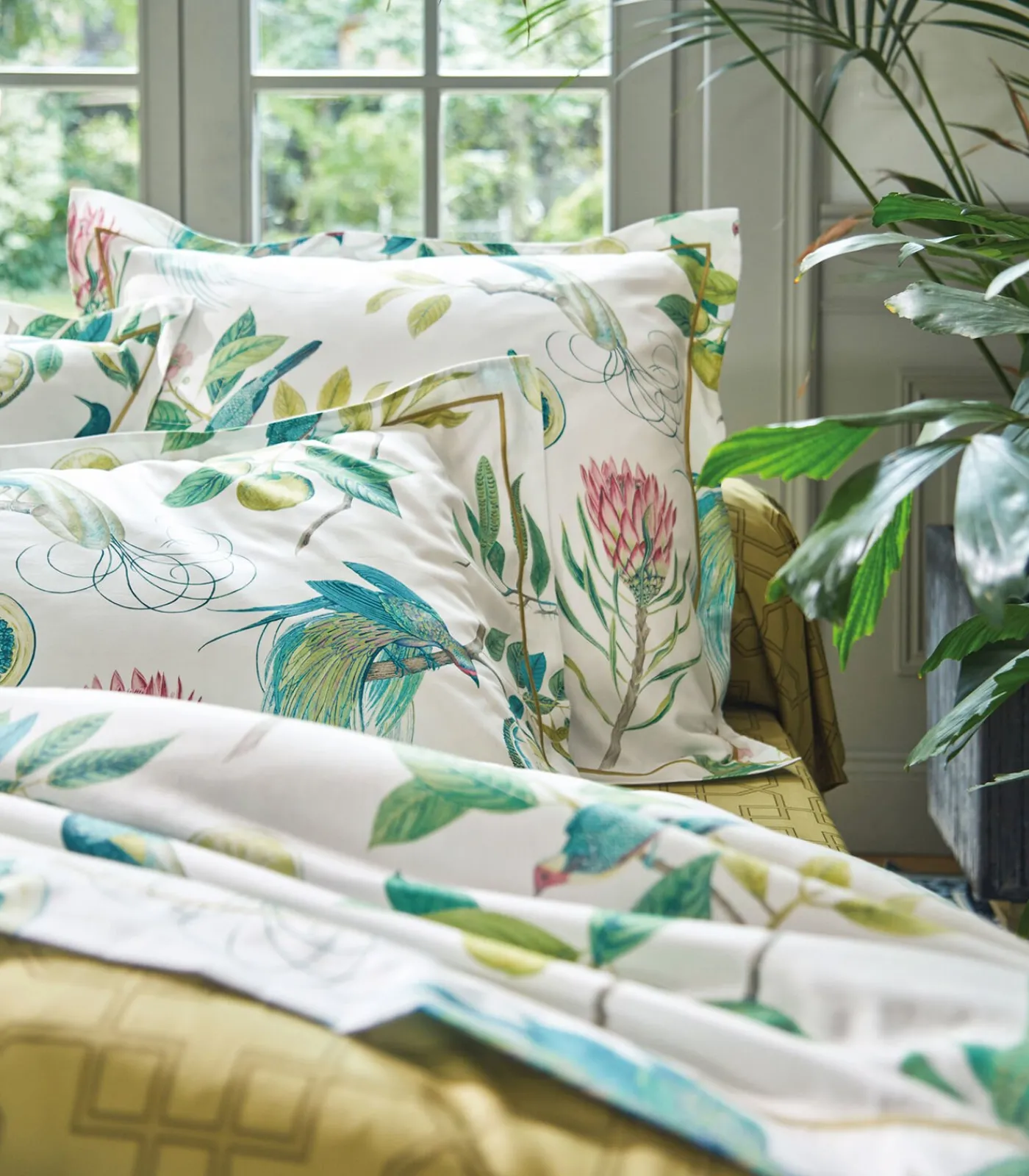 New PARADESIA Ocre - Dekbedovertrek Satijn Katoen Dekbedovertrekken