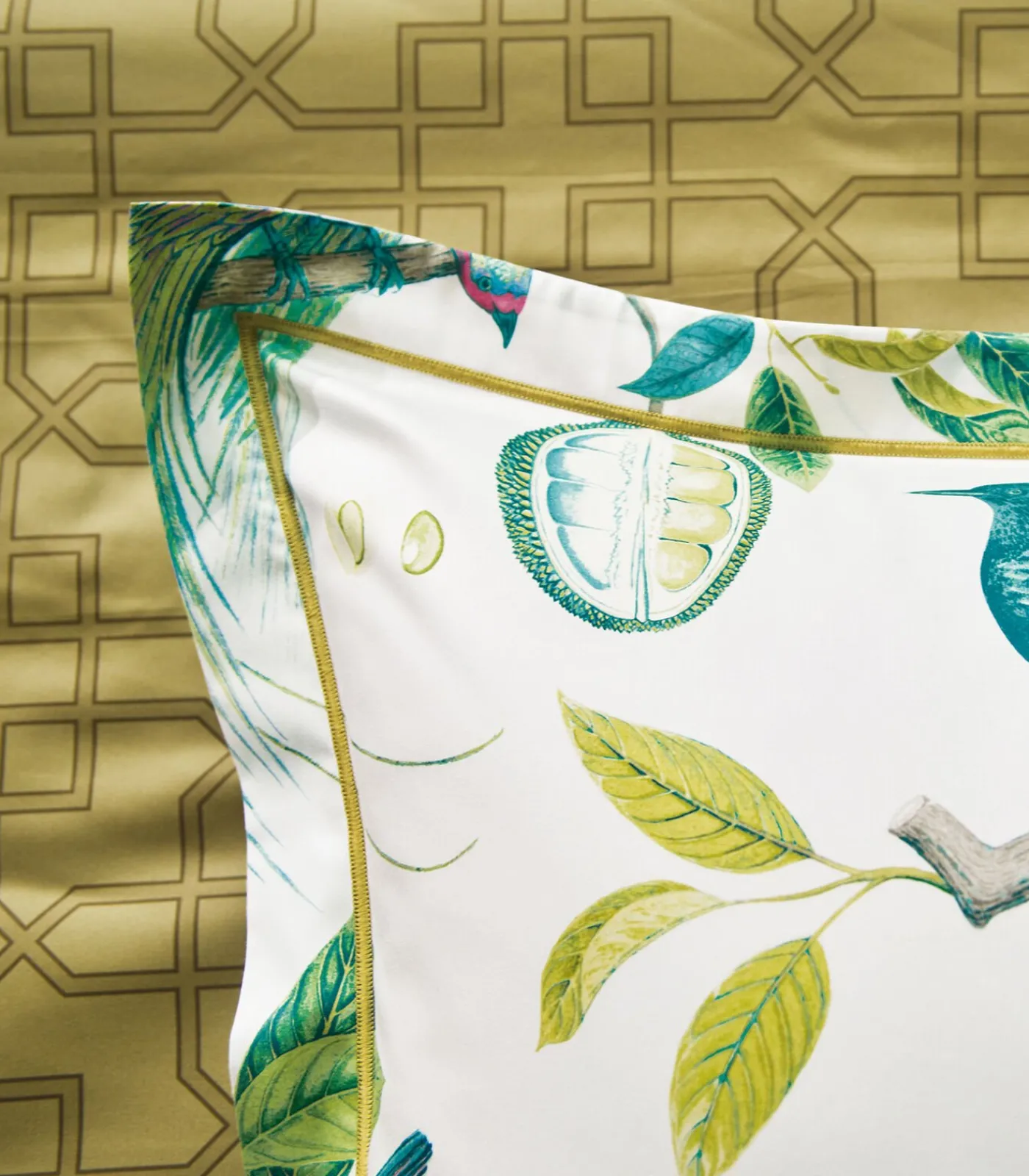 Discount PARADESIA Ocre - Laken Satijn katoen Lakens